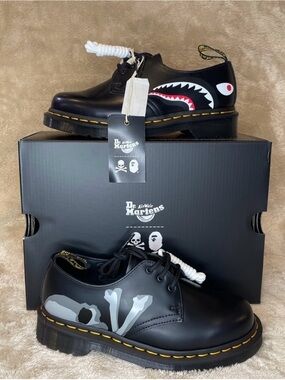 Dr. Martens A BATHING APE® X MASTERMIND JAPAN 1461 SHOES